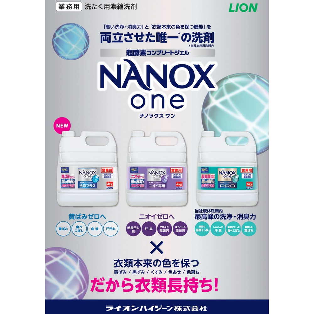 SUPER NANOX ライオン 業務用 NANOX one(ナノックスワン) PRO(プロ