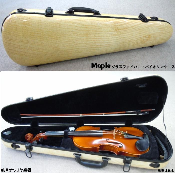 年末キャンペーン 純木製 バイオリン 本体 ハードケース付き 百花 年末