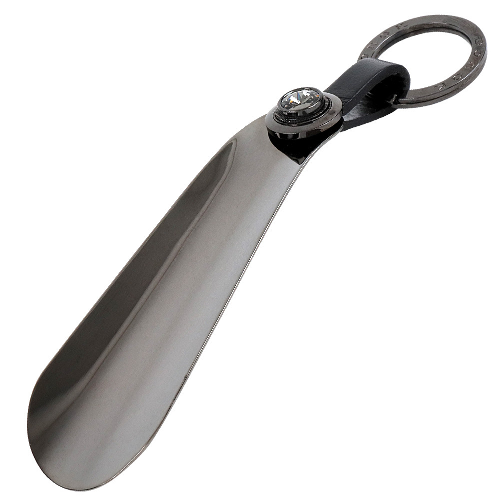 携帯用 靴べら ダナッ メタルシューホーン クリスタル 14cm : オレンジ