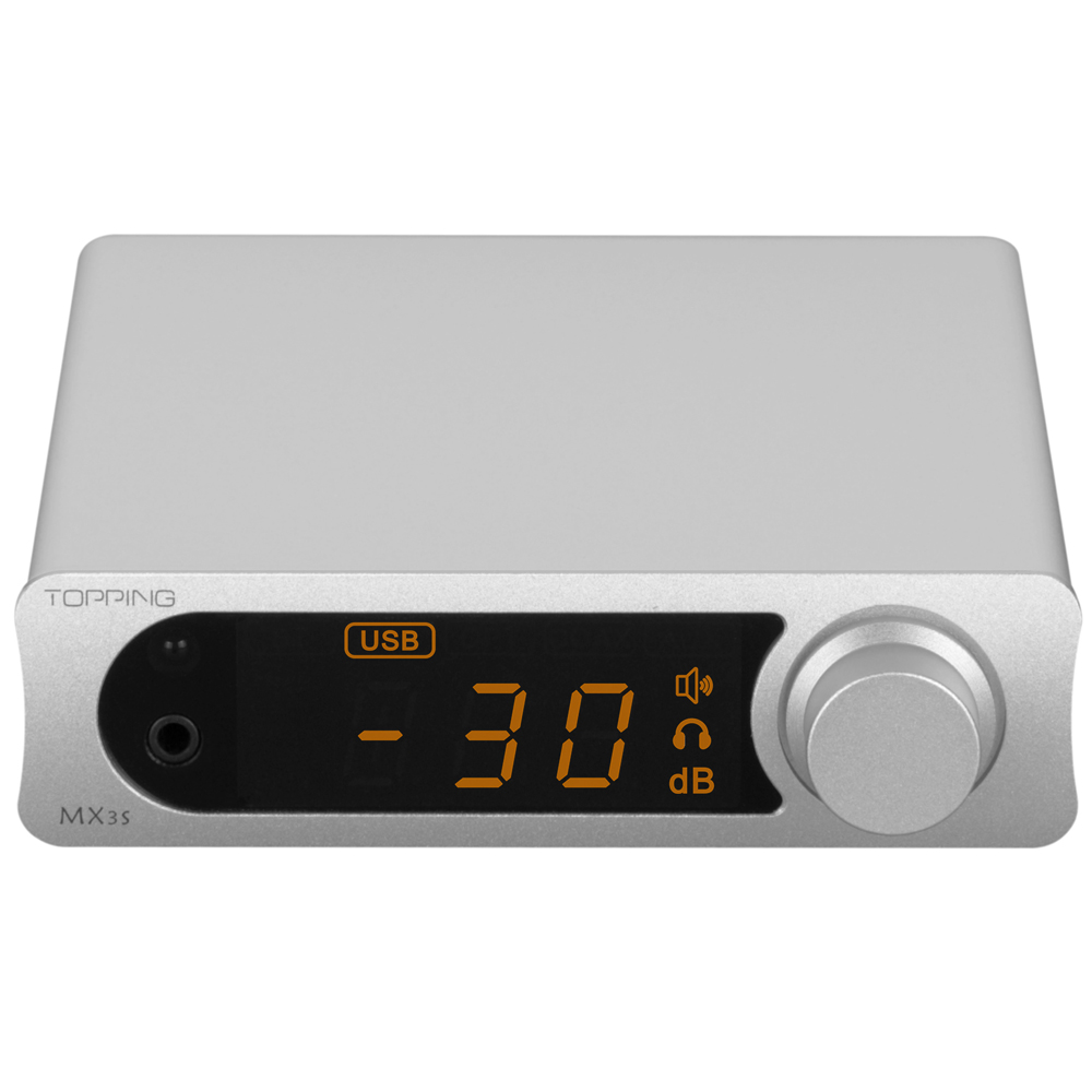 TOPPING トッピング MX3s クラス D パワーアンプ DAC ヘッドホンアンプ