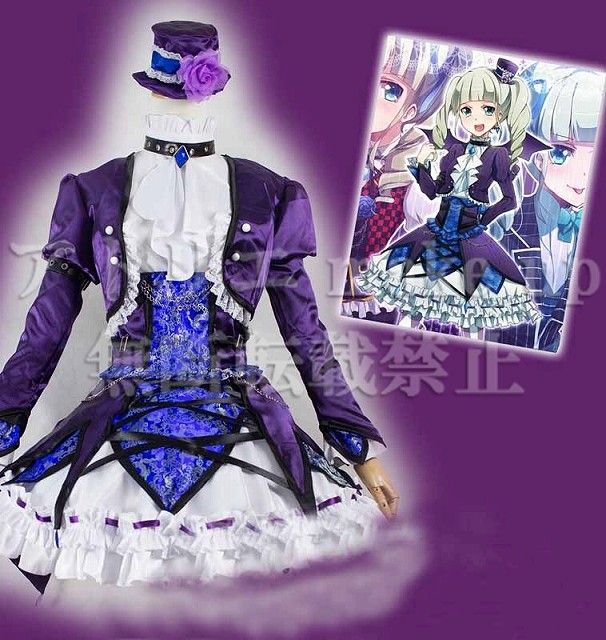 アイカツ 藤堂ユリカ ロリゴシック ゴスマジックコーデ プレミアム 4枚