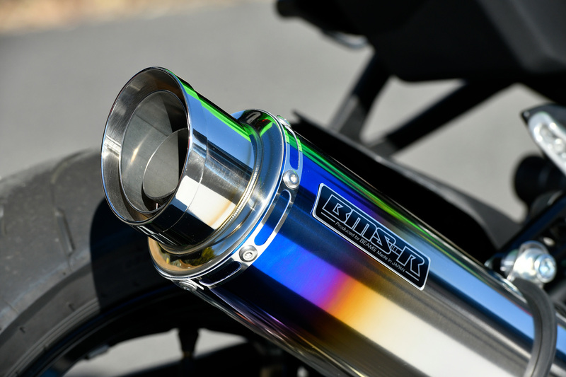 BEAMS G436-54-P1J ZX25R SE 8BK-ZX250H スリップオン R-EVO2 ヒート