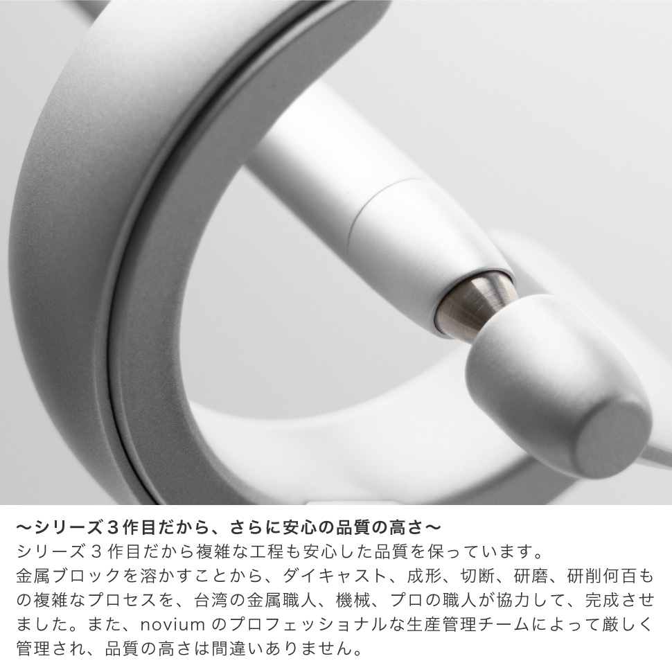 Hoverpen 60° ホバーペン novium 無重力 ボールペン デスクペン 高級