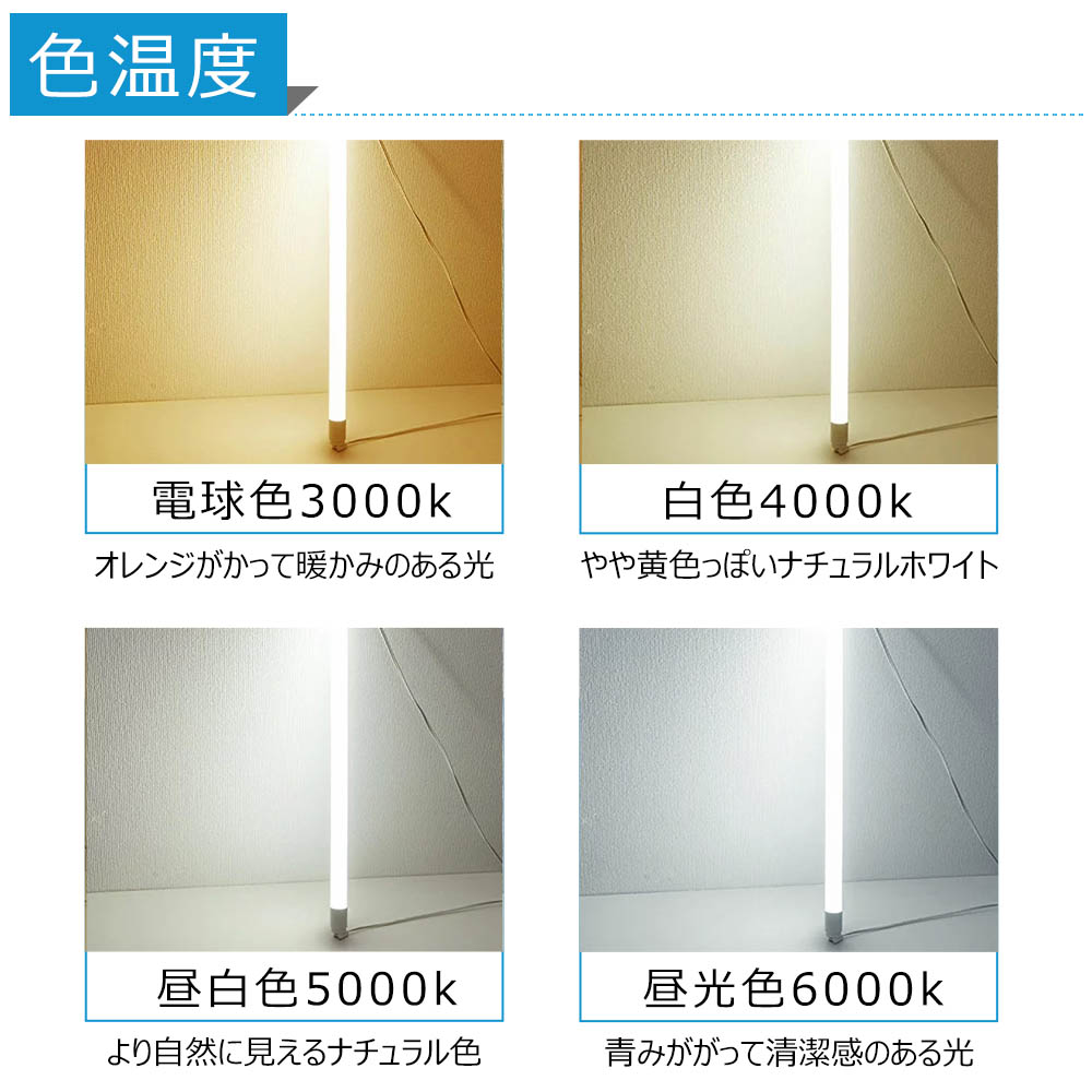 全工事不要 FL20 FLR20 T10直管LED蛍光灯 20w形 580mm 直管型LED蛍光灯