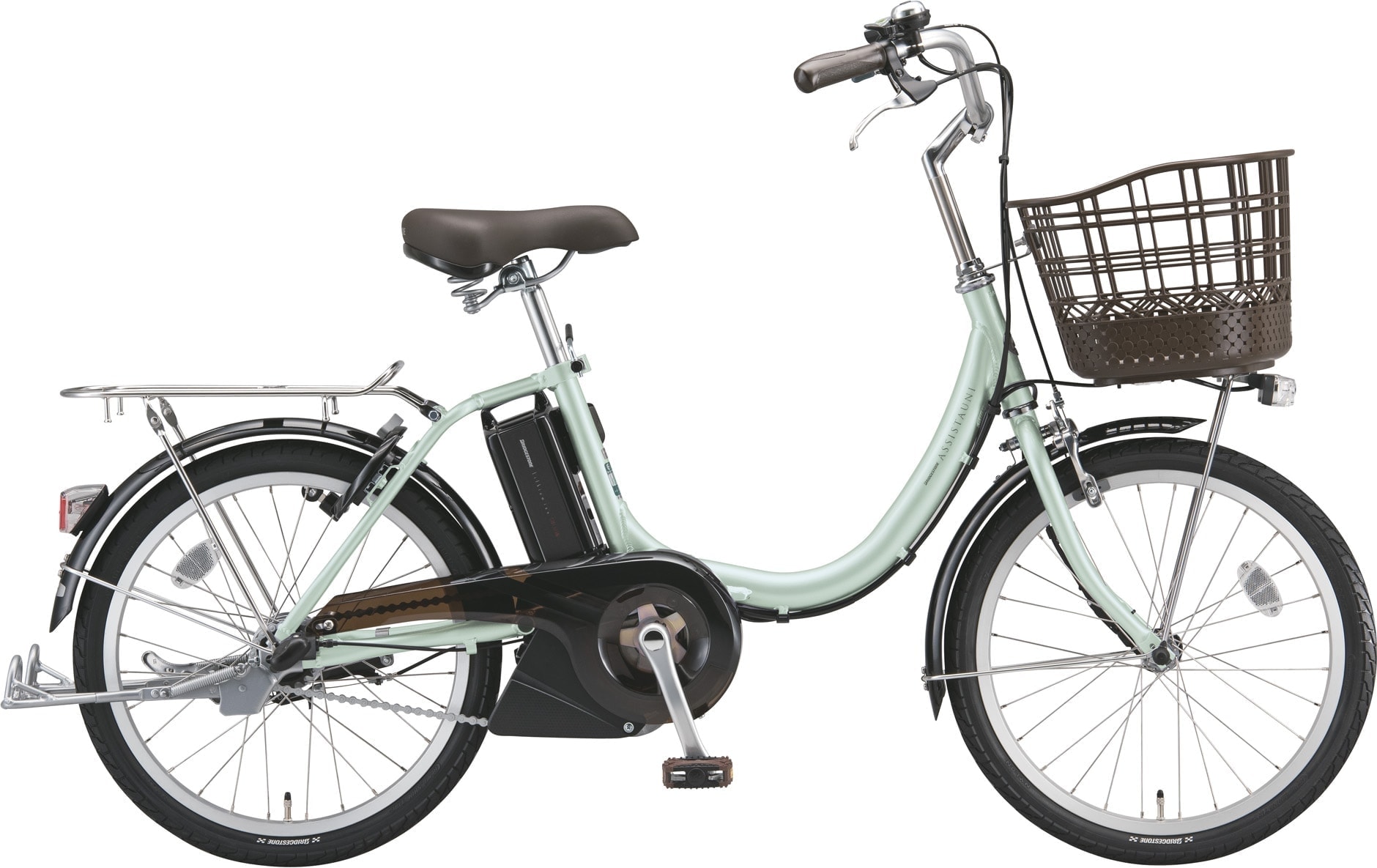 Assista パンクしない ブリヂストン 電動アシスト自転車 アシスタユニ