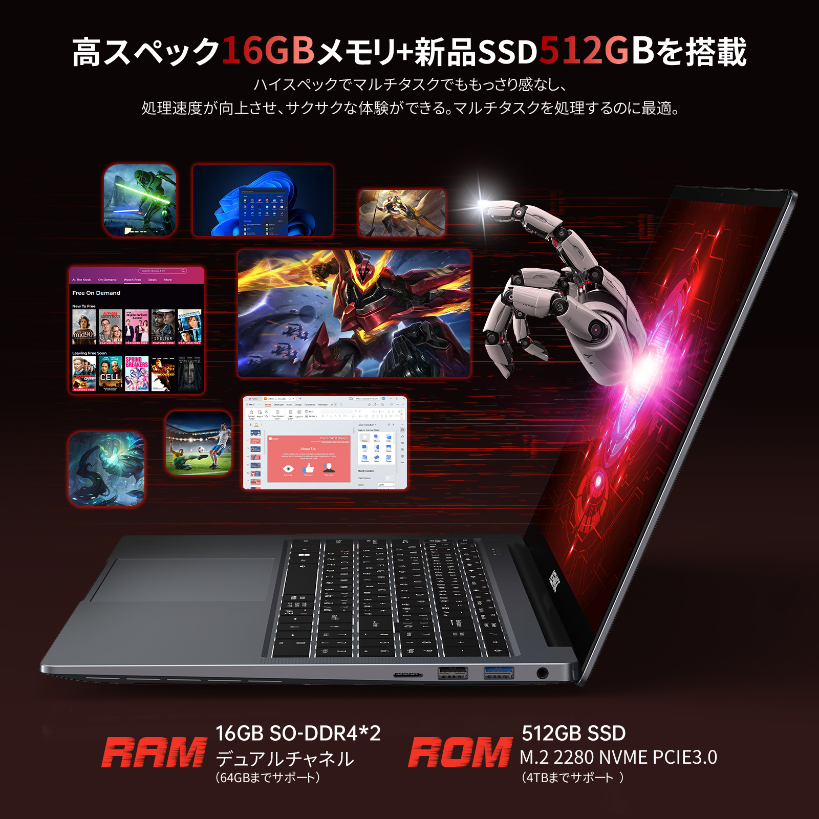 2026コスパ最強】ACEMAGIC ノートパソコン 新品 AMD Ryzen 7 5700U