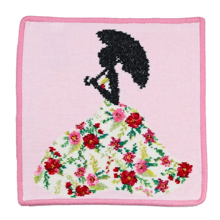 feiler（フェイラー） ハンカチ ハンドタオル 25cm×25cm ミス フラワー