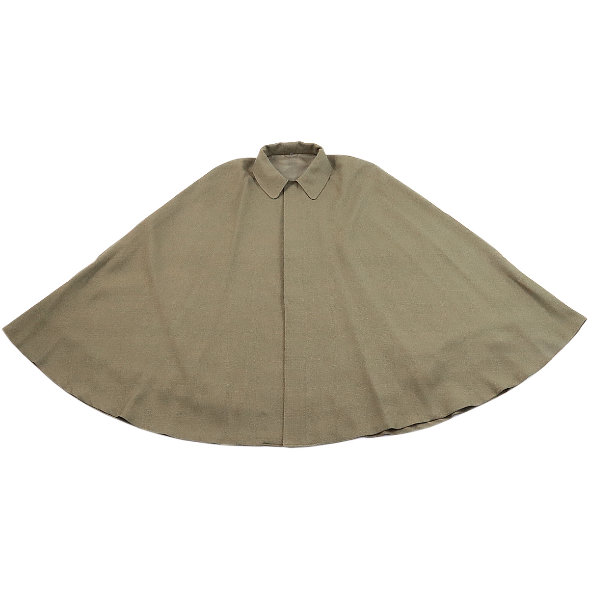 マントコート メンズ和装コート ポリエステル100% グレー/金茶 M/L