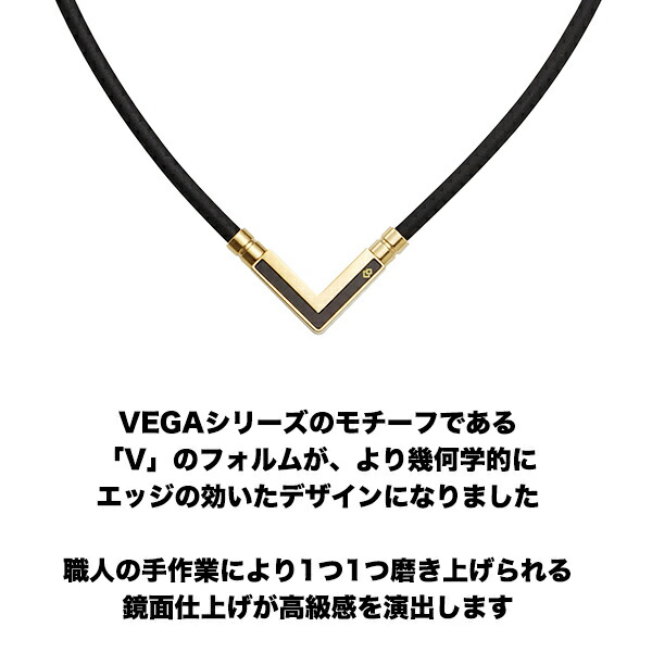 ARK52コランテッド 幾何学的デザイン ネックレス ブラック ゴールド