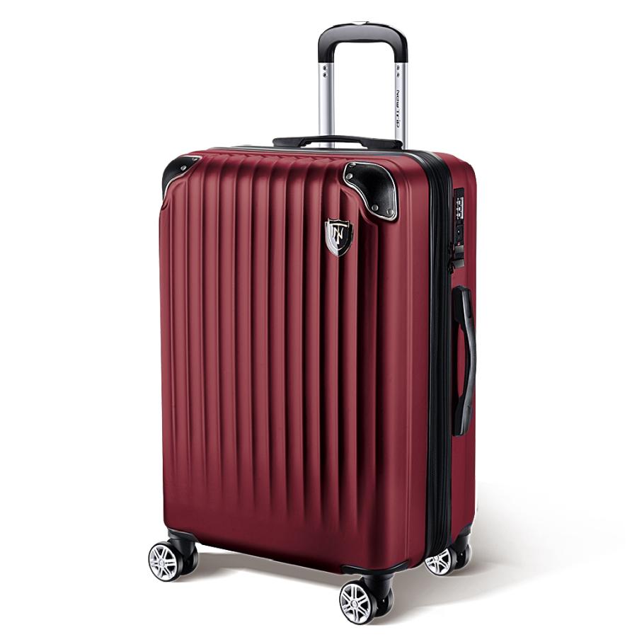 New Trip スーツケース 拡張機能付き キャリーケース キャリーバッグ L