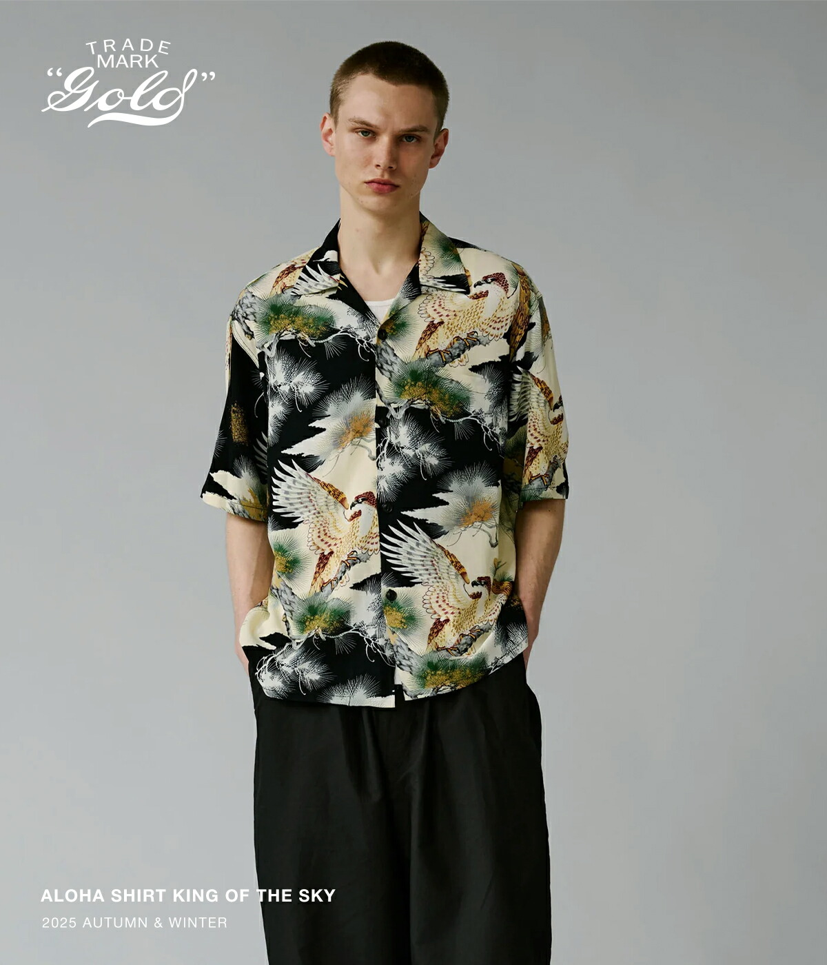 GOLD 東洋エンタープライズ / ゴールド ： ALOHA SHIRT KING OF THE