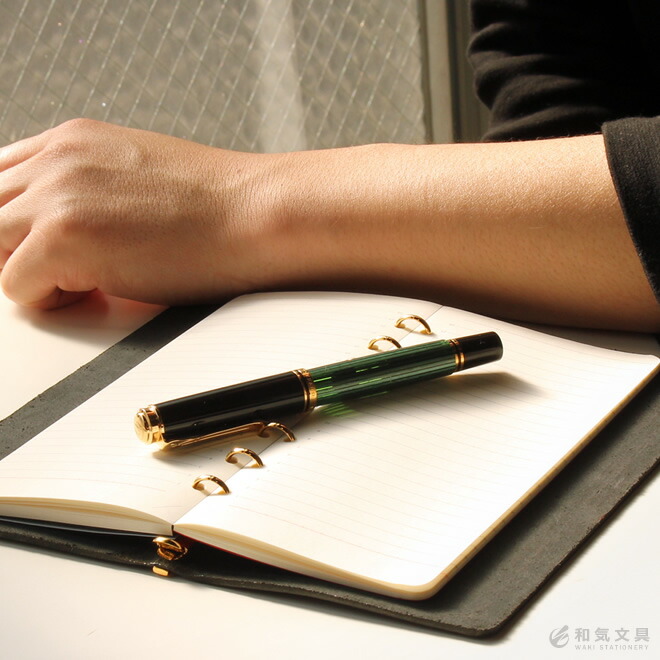 Pelikan（ペリカン） 万年筆 名入れ 無料 スーベレーンM400 グリーン