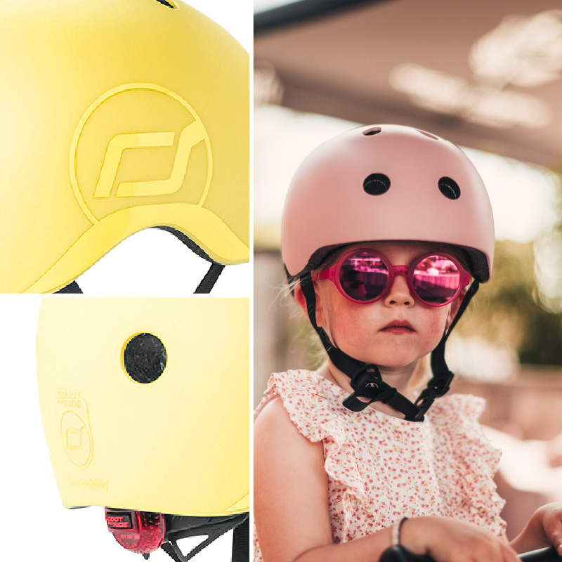 SCOOT AND RIDE スクートアンドライド ヘルメットM レモン｜スクート