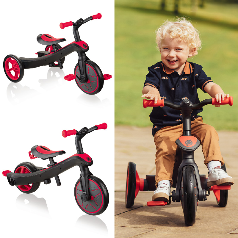 GLOBBER（グロッバー） エクスプローラー トライク 3in1 レッド