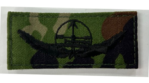 狙撃徽章(陸上自衛隊/迷彩/ワッペン/スナイパー/ オリジナル/おみやげ