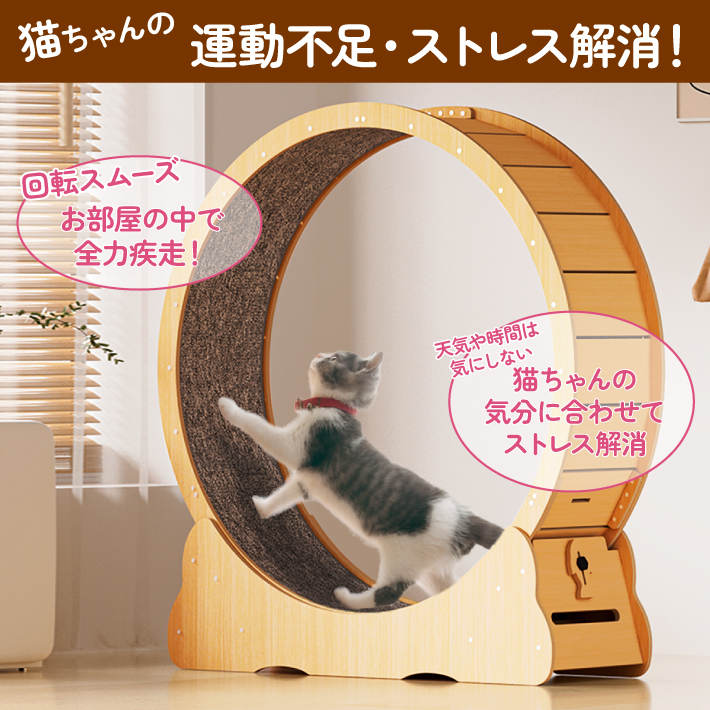 Ciaobot（チャオボット）キャットホイール 猫 ランニングホイール
