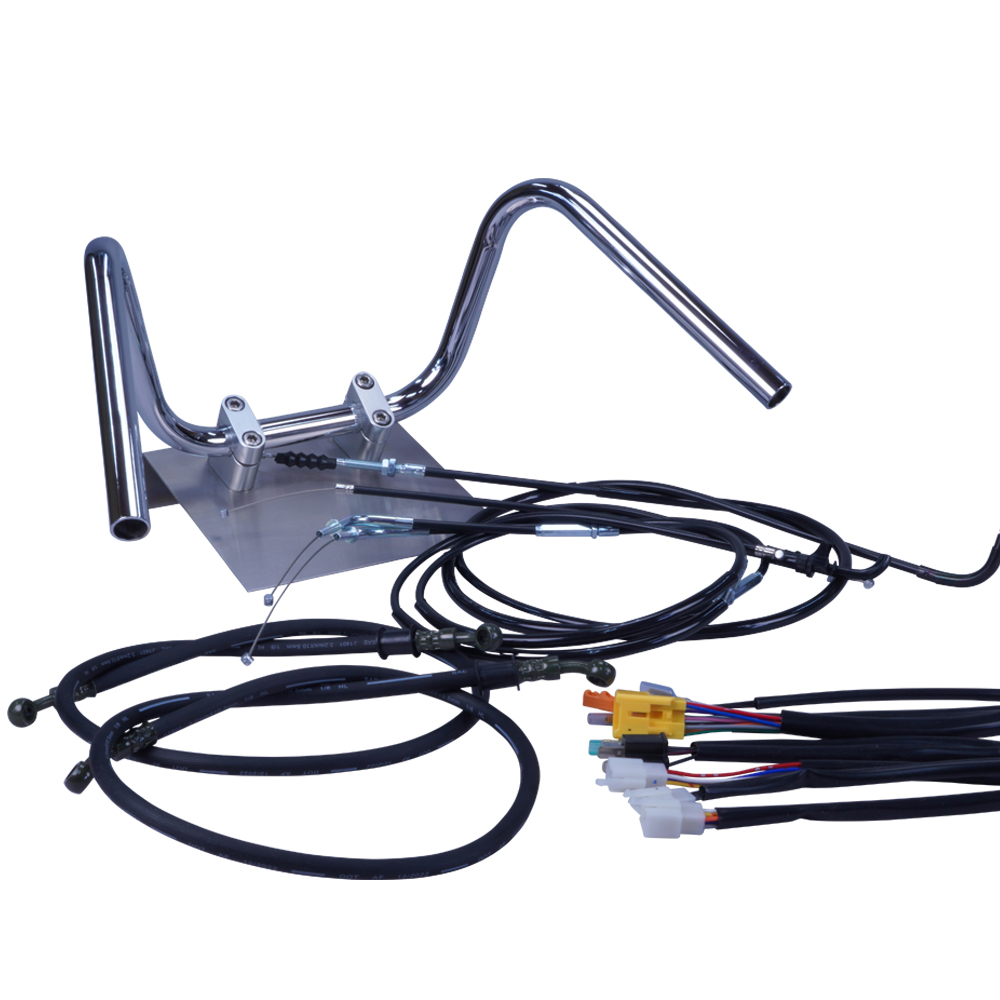 ZRX400/2 アップハンドル しぼりアップハンドル セット 絞りアップハン