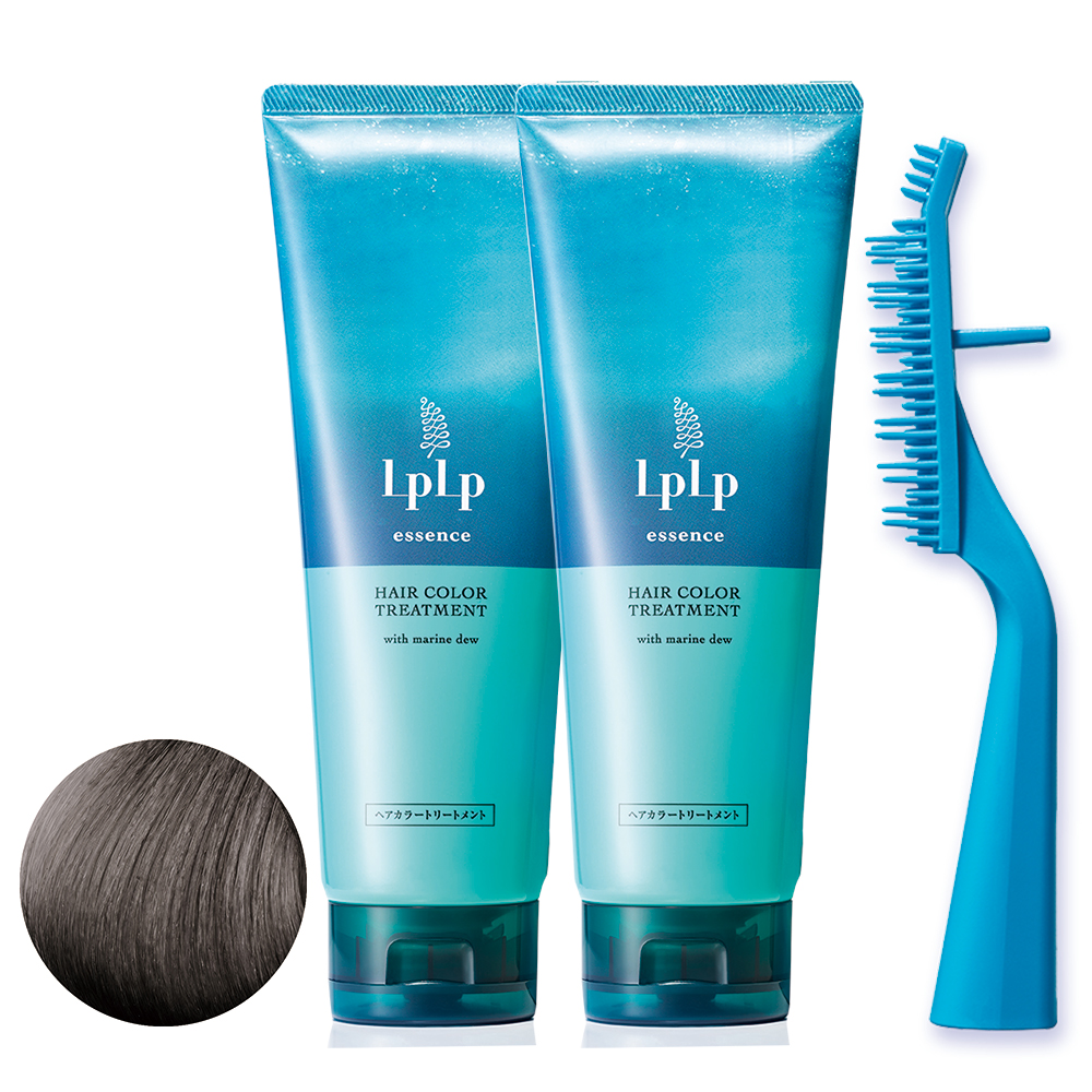 lplp ヘアカラー トリートメント アッシュブラウン 3本セット ルプルプ