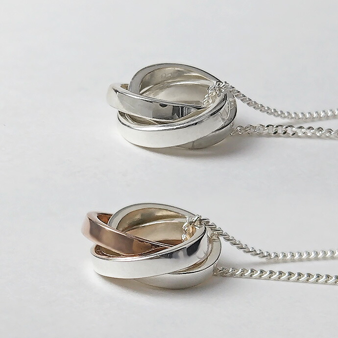 Binich（ビニッチ） ペアネックレス リングネックレス メンズ