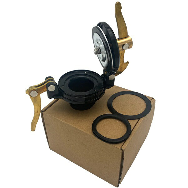 ハーレー タンクキャップ ビンテージ 分割タンク ナックル パン サイド