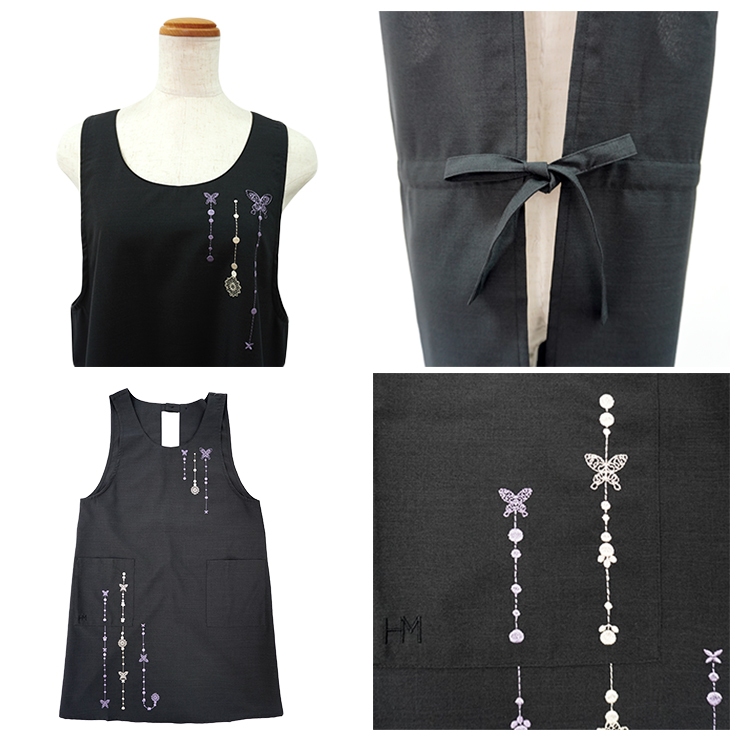 ALMA EN ROSE 森英恵 2ウエイコート ドット刺繍 サイズ40極美品