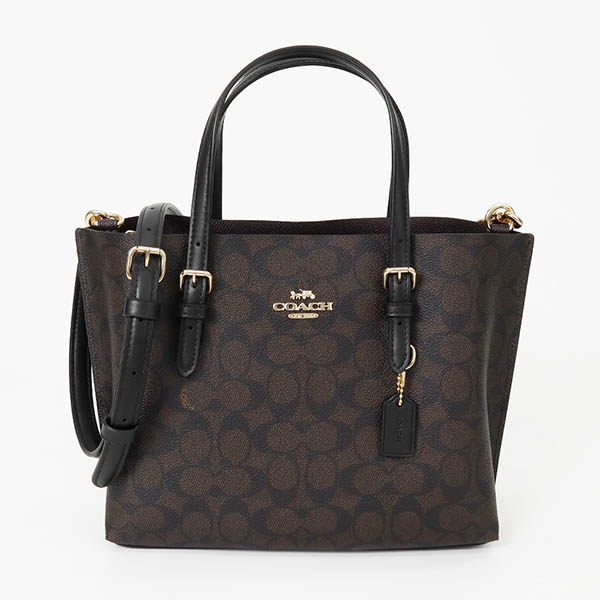 COACH（コーチ） ショルダーバッグ シグネチャー キャンバス モリー