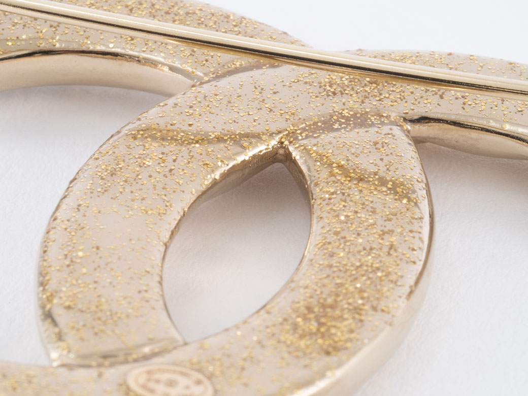 CHANEL（シャネル） ブローチ B19A ラインストーン ゴールド