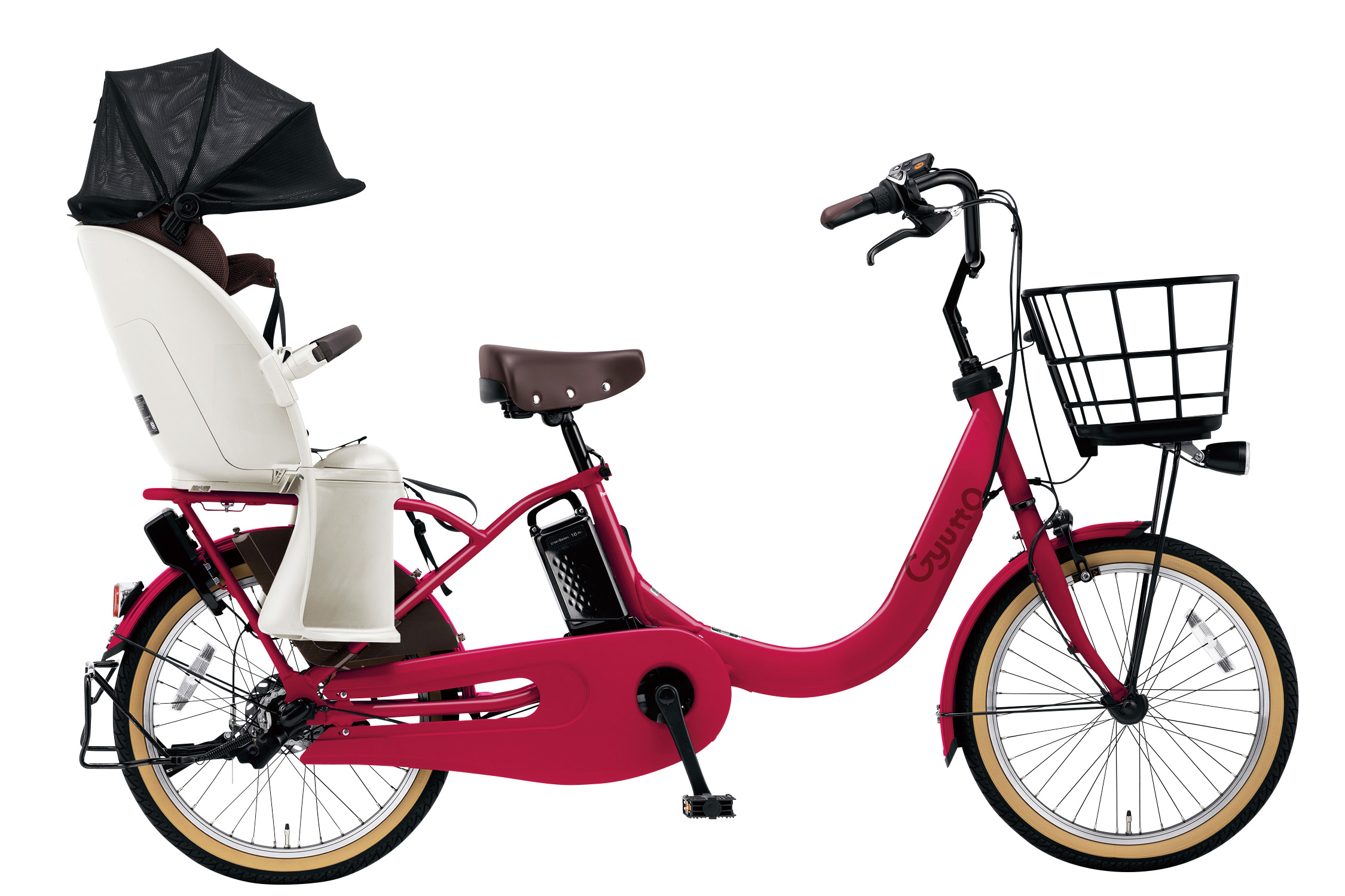 電動自転車 Panasonic Gyutto mini 3人乗り対応 15 Gyutto 電動
