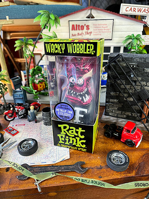 RAT FINK（ラットフィンク） ファンコ ボビングヘッド （メタリック