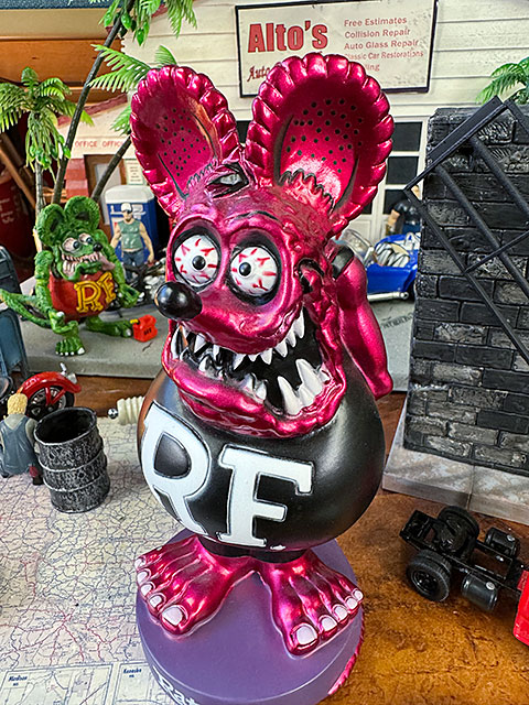 RAT FINK（ラットフィンク） ファンコ ボビングヘッド （メタリック