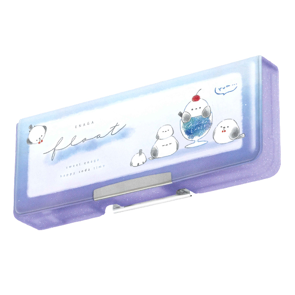 カミオジャパン コンパクト 両面開き ペンケース 2ドア 筆箱 222062