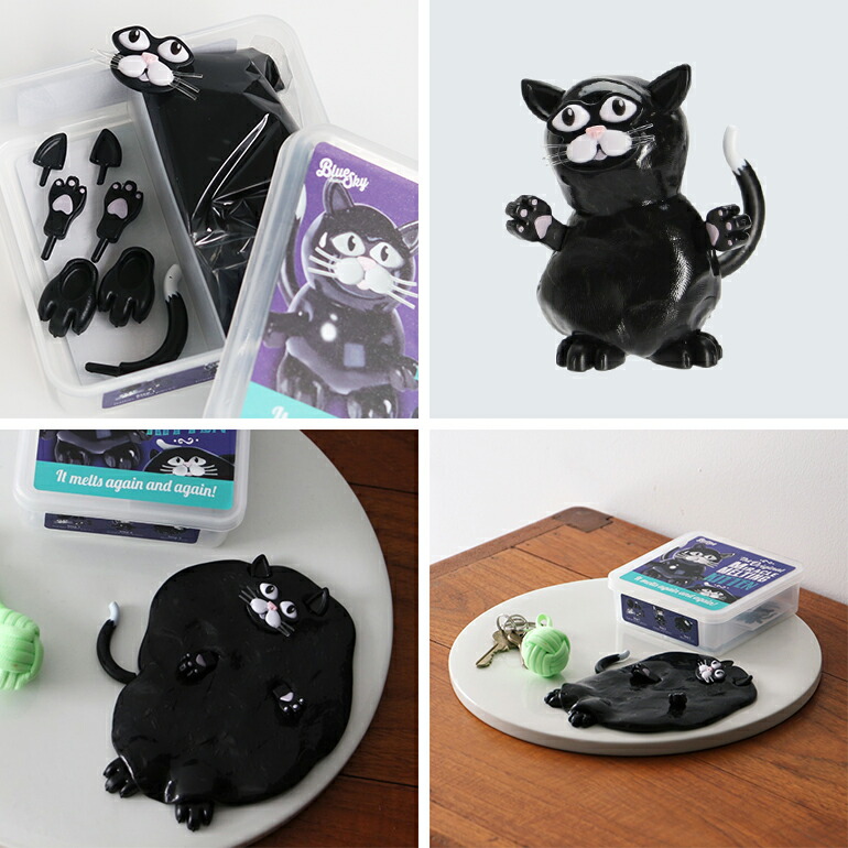 粘土 シリコン キット オブジェ 猫 ネコ 犬 イヌ 雪だるま スノーマン