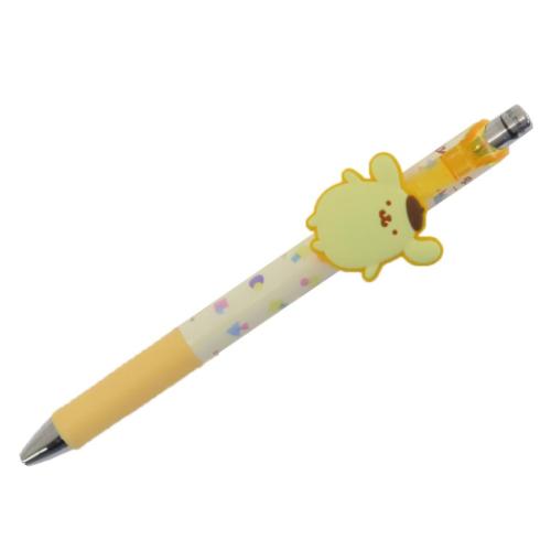 ポムポムプリン オレンジシャープペンシル フロッキーマスコット