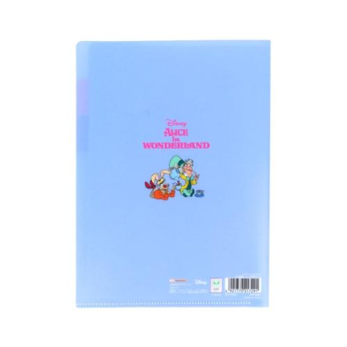 クリアファイルA5 3P ポケットファイル ディズニー ふしぎの国のアリス