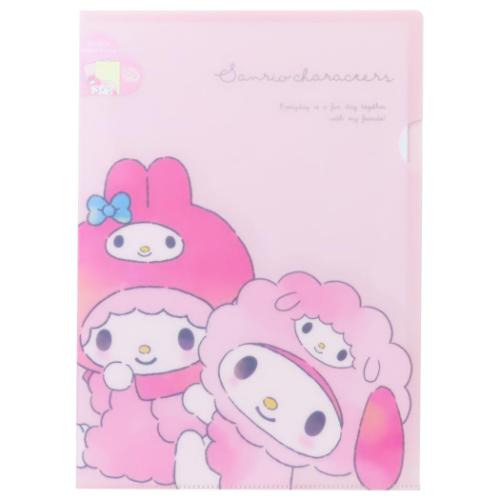 マイメロディ マイスウィートピアノ ダイカットポケットファイル A4