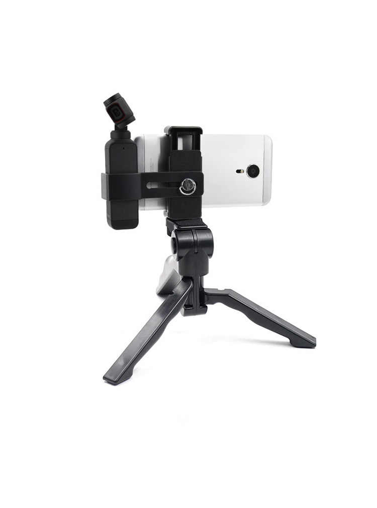 DJI オスモ ポケット2/3用 ホルダーマウント 拡張ホルダー 三脚付き