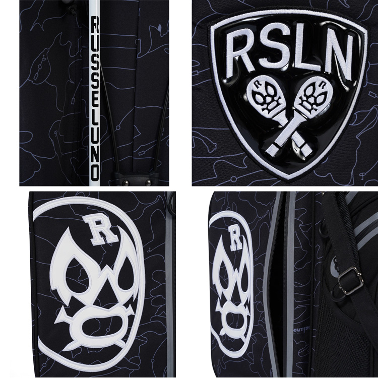 RUSSELUNO ゴルフバッグ スマイルマーク付き Russeluno（ラッセルノ