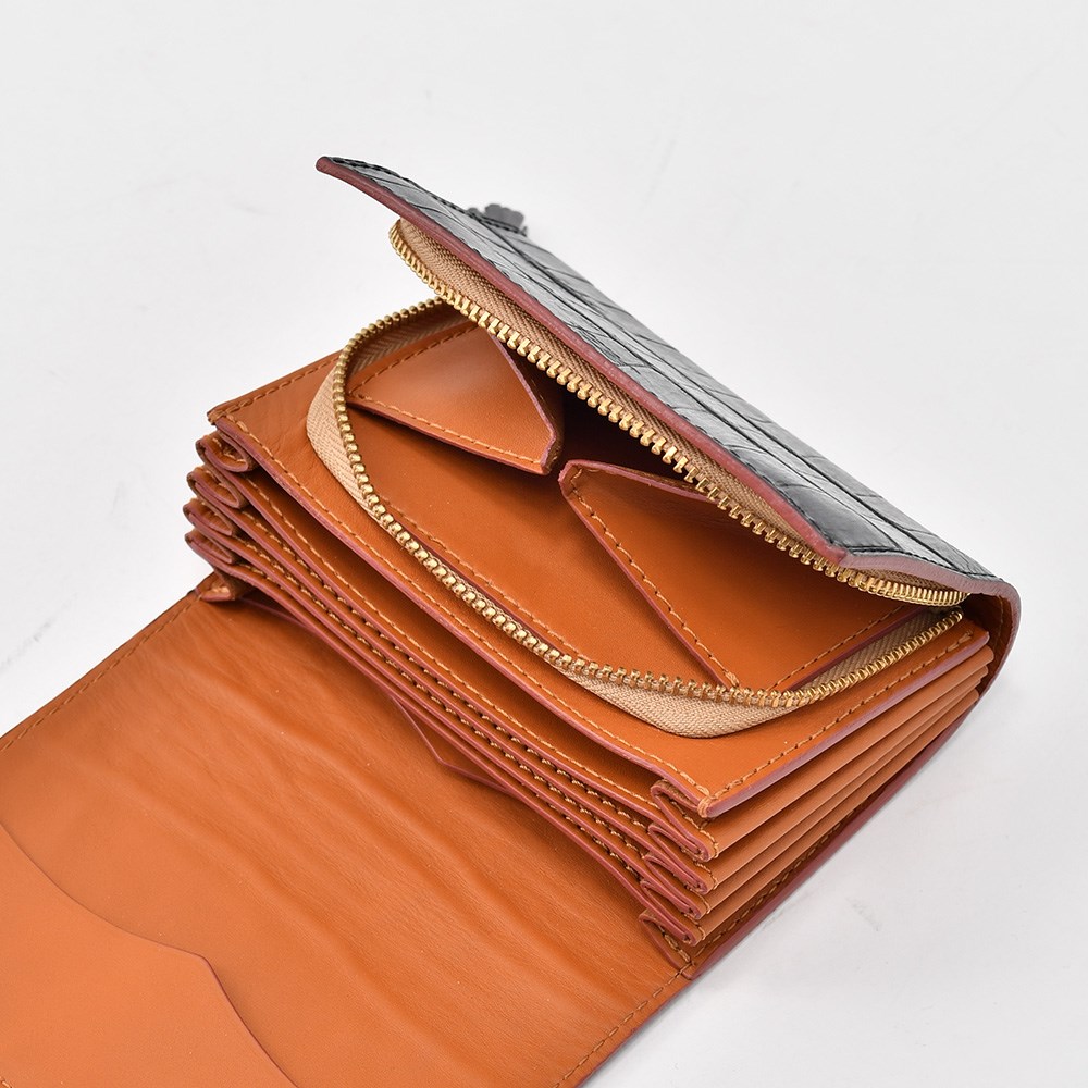 Felisi（フェリージ） ミニ財布 メンズ コンパクトウォレット エンボス