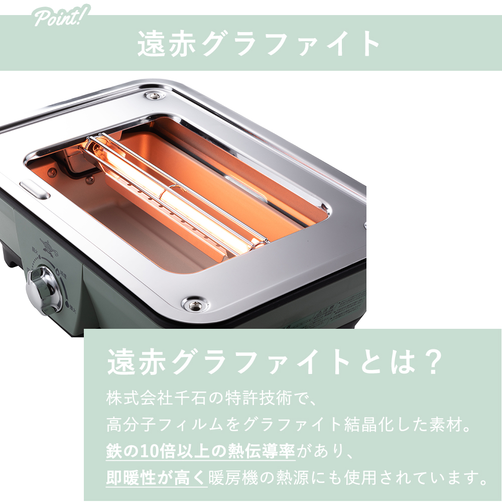 アラジン（Aladdin） (豪華2大特典) グラファイト ミニグリラー