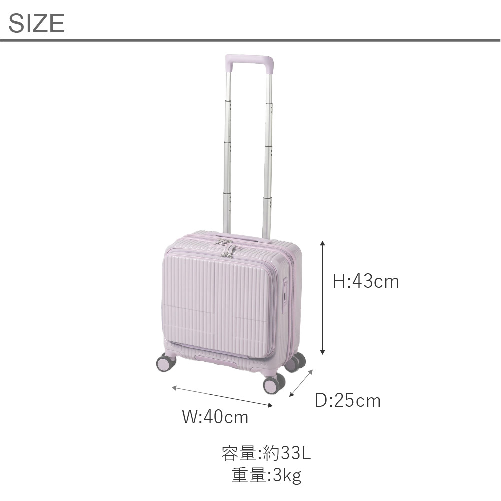 innovator（イノベーター） ノベルティ付 スーツケース innovator