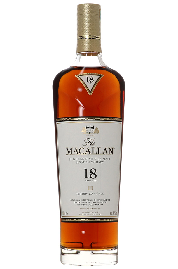 ザ・マッカラン ウイスキー ザ マッカラン 18年 43度 正規 箱付 700ml