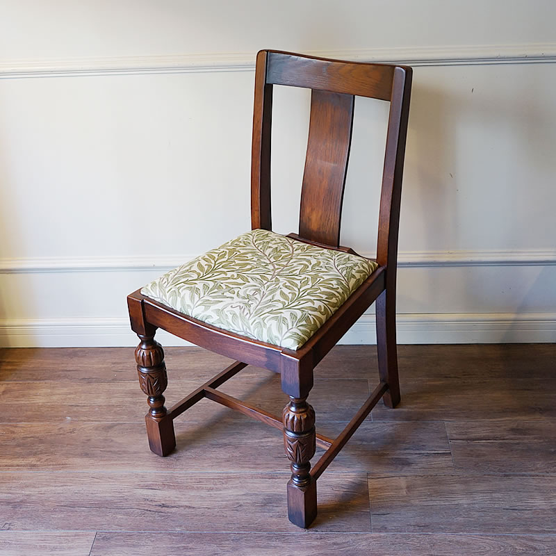 アンティーク家具 リプロダクト ダイニングチェア 4脚セット 椅子