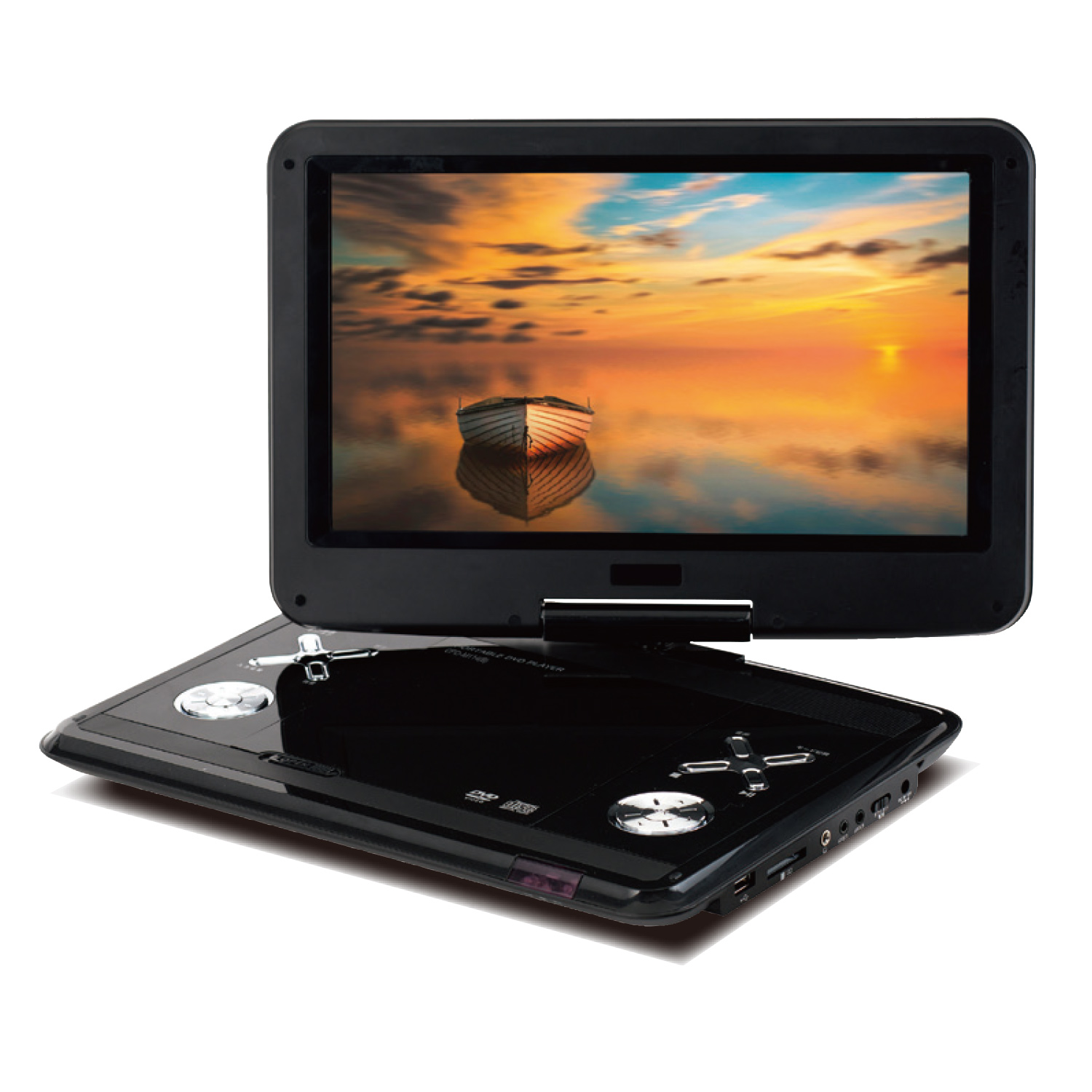 山善（YAMAZEN） ポータブルDVDプレーヤー 11.4インチ CPRM対応 車載用