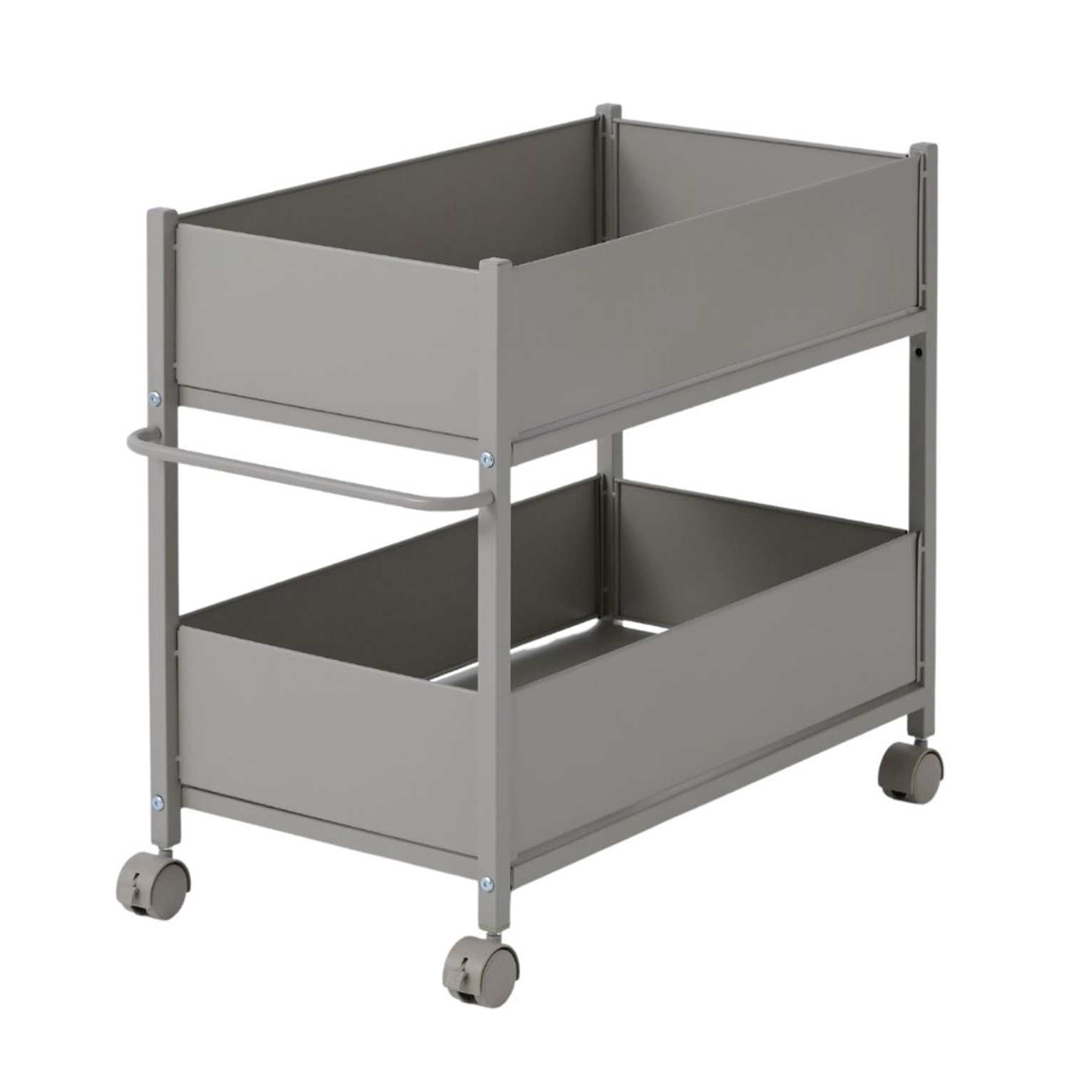 山善（YAMAZEN） 頑丈 収納ラック キャスター付き 奥行き76 高さ64.5