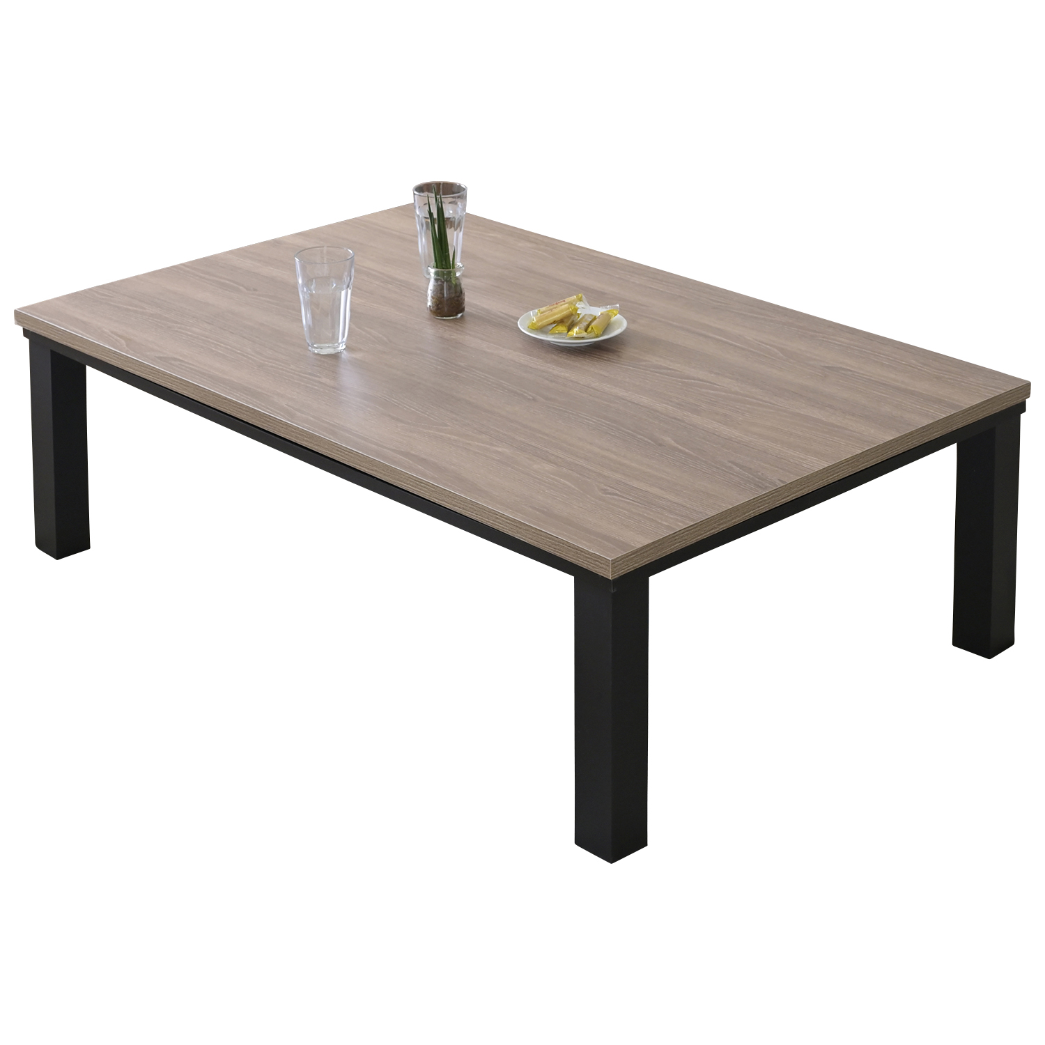 こたつ こたつテーブル 長方形 120x80cm 500W おしゃれ 一人用 山善