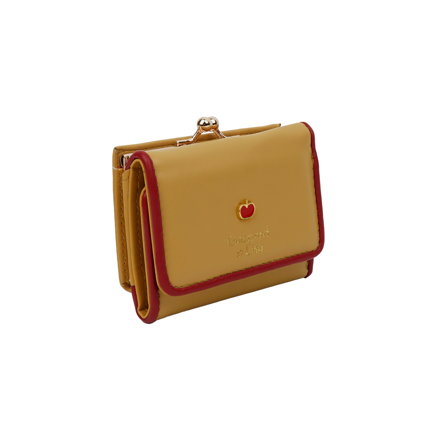 リサとガスパール 財布 レディース 三つ折り がま口 コンパクト ミニ