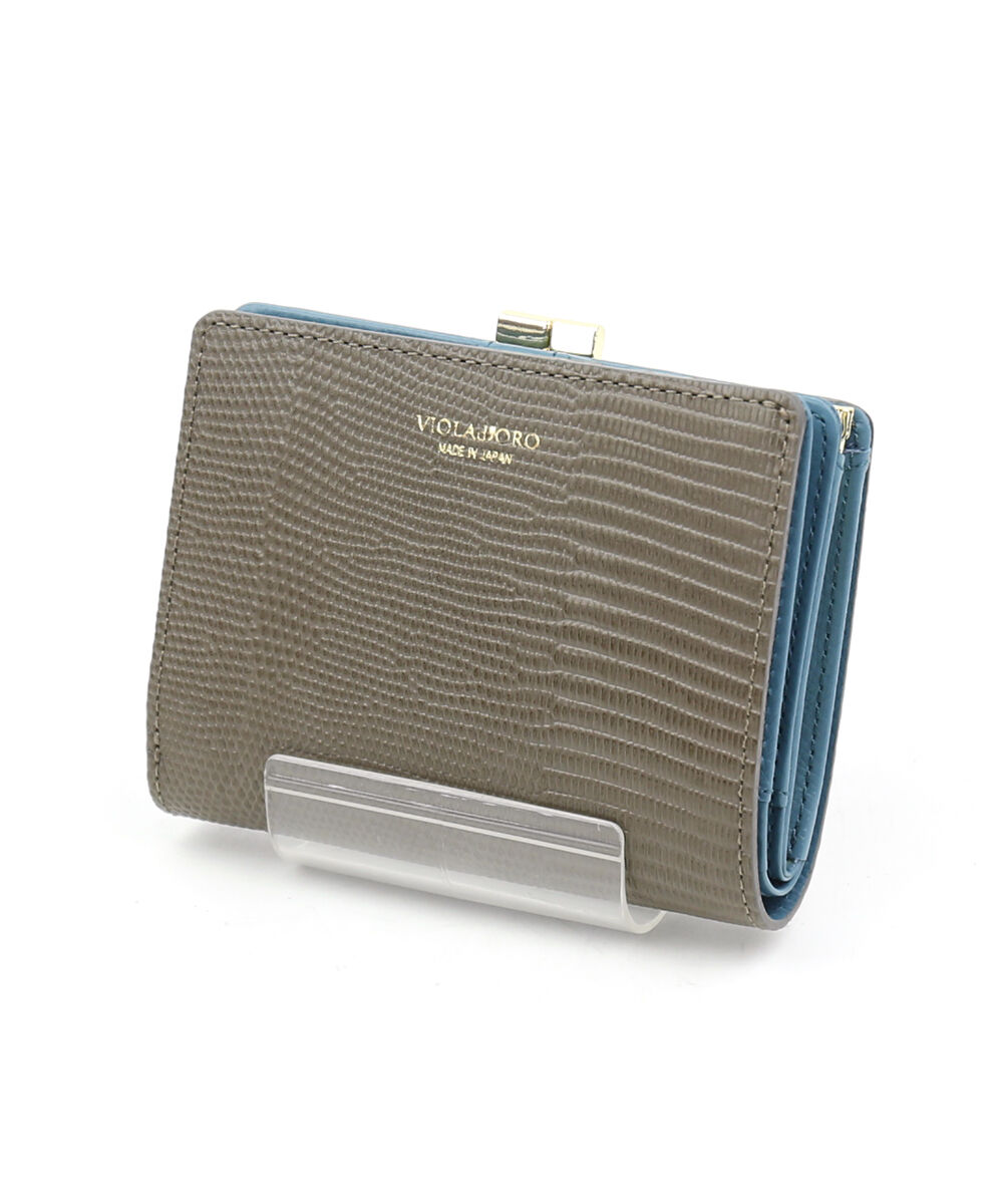 VIOLAd'ORO（ヴィオラドーロ） 財布 二つ折り財布 がま口 PORTA ポルタ