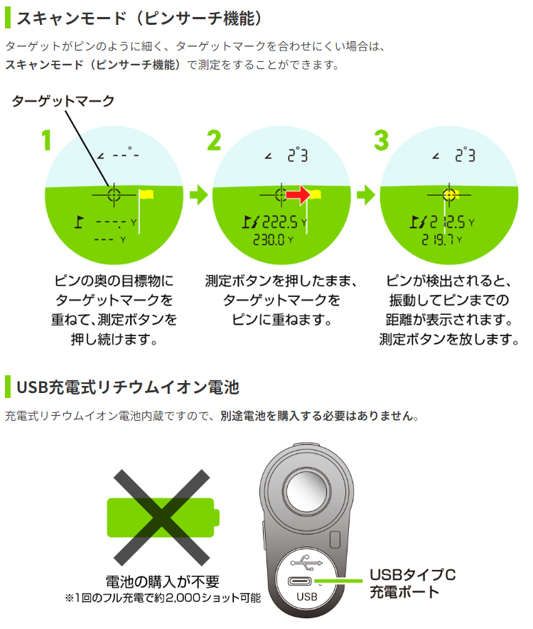 ラウンド用品・アクセサリー GREENON LASER CADDIE GL02 グリーンオン