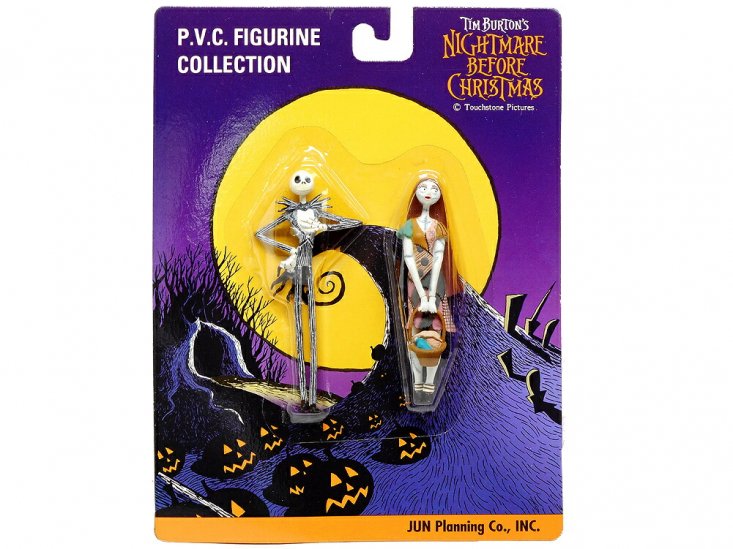 ナイトメアー・ビフォア・クリスマス ジャック&サリー PVCフィギュア