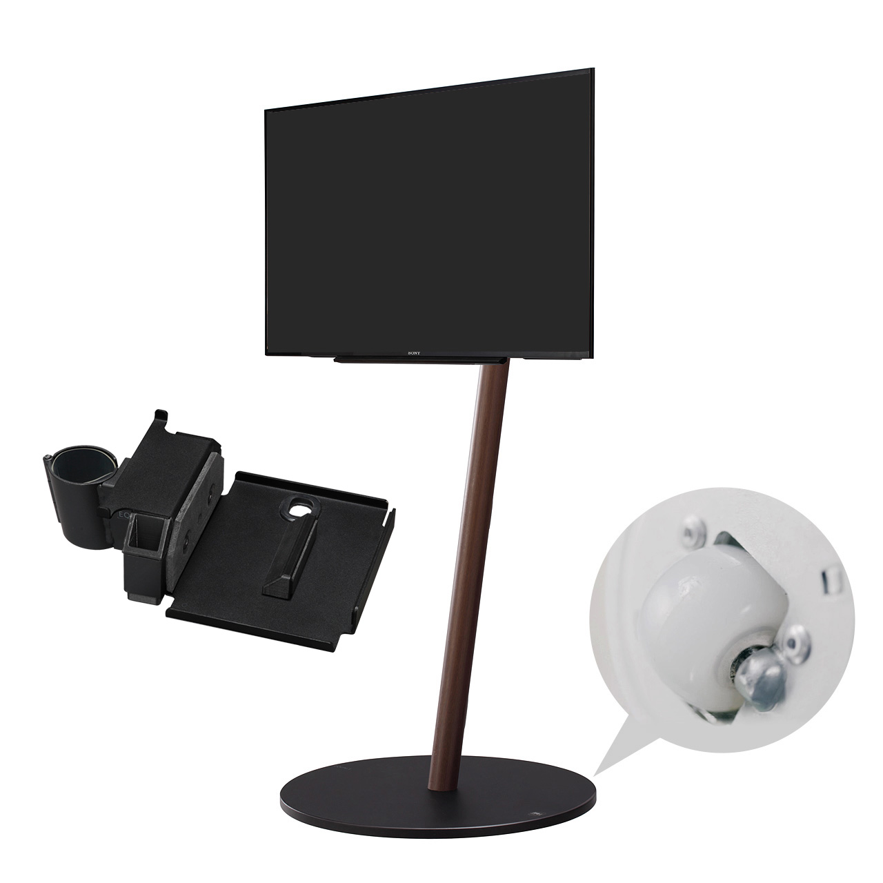 EQUALS（イコールズ） テレビ台 WALL 壁寄せテレビスタンド A2ロー